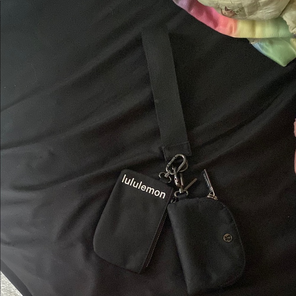 Like new dual lululemon pouch